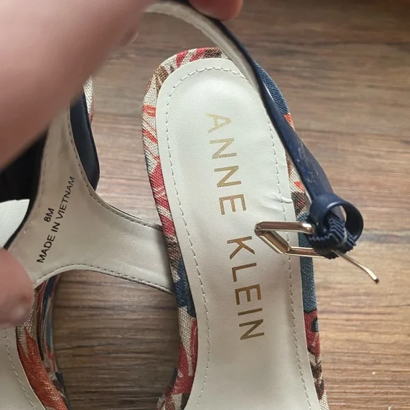 Anne Klein Lina Wedge Sandal - Picture 3 of 8